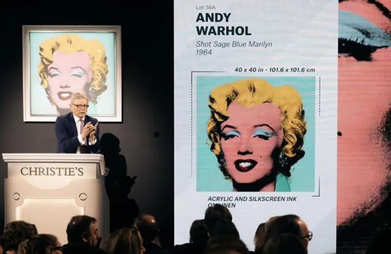 Η  «Marilyn» του Warhol, στα $195 εκατομμύρια , καταρρίπτει το ρεκόρ δημοπρασίας για έργο από Αμερικανό καλλιτέχνη