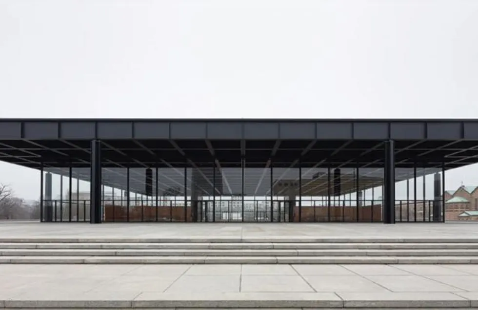 Ανοίγει ξανά το 2021 στο Βερολίνο, η Νeue Νationalgalerie, το εμβληματικό κτίριο του Mies van der Rohe.