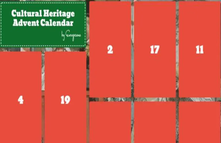 Ένα διαφορετικό advent calendar από το Εuropeana