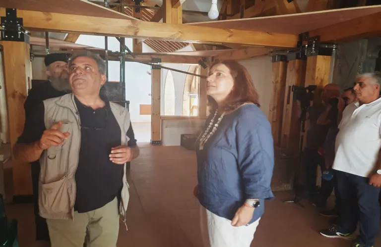 Κασσιανίδου: Η Πολιτεία θα συνδράμει στη συντήρηση Μονής Χρυσορρογιάτισσας 