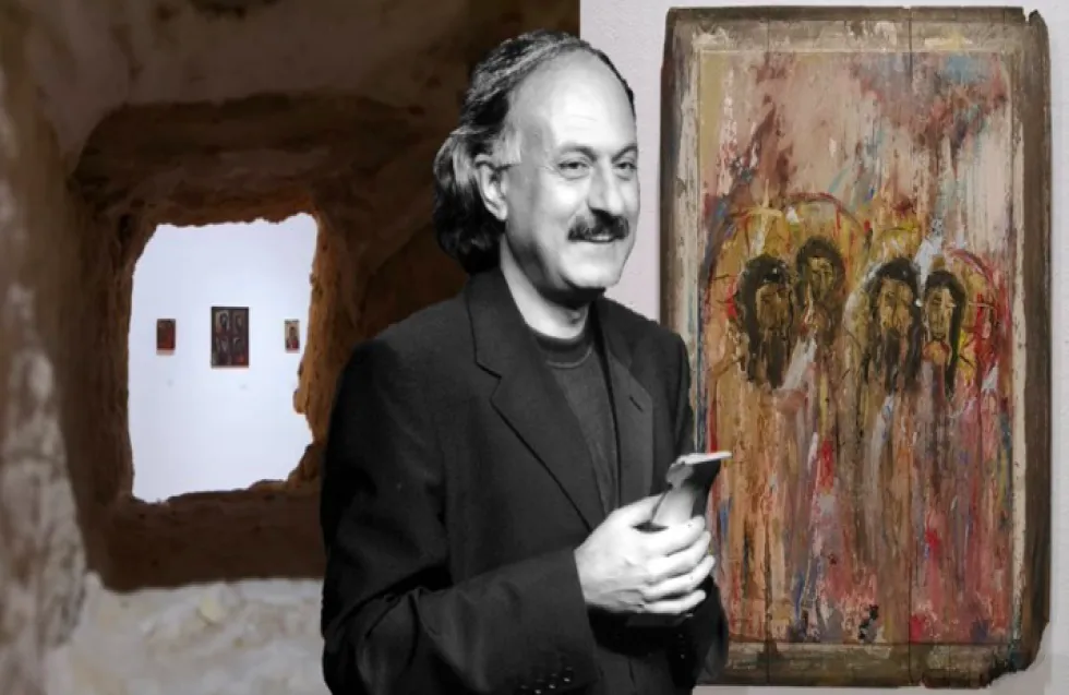Ο αγιογράφος Μάριος Τόκας: Η τέχνη που «συμπλήρωνε» τη μουσική