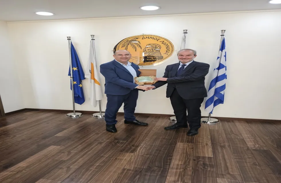 Πολιτιστικά θέματα στην ατζέντα Δημάρχου Λάρνακας και Βούλγαρου Πρέσβη